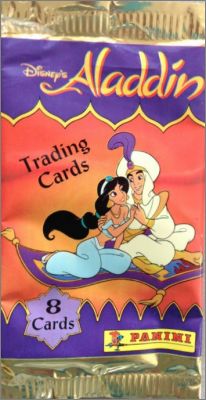 Aladdin Disney's -  150 Trading Cards - Panini 1993 - UK