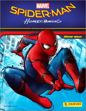 Spider-Man Homecoming - Sticker Album - Panini - 2017