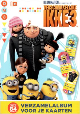 Verschrikkelijke ikke 3 Album Cards Boni/Deen Pays-Bas 2017