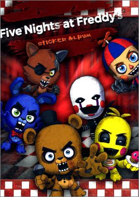Five Nights at Freddy's Sticker Album Just Toy  Intl - 2017