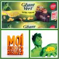 Moi, Moche et Mchant 3 - 4 Stickers  - Gant Vert - 2017