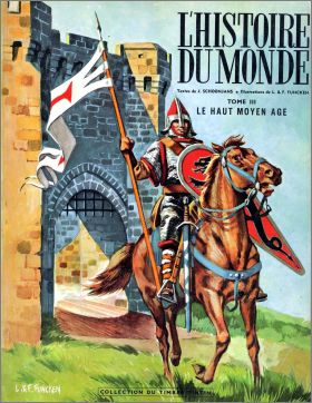 L'Histoire du Monde - Tome III Timbre TINTIN - 1962 Belgique