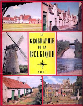 La Gographie de la Belgique - Tome I - Timbre TINTIN 1956