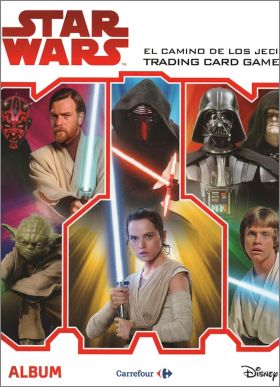 Star Wars El Camino de los Jedi Carrefour Topps 2017 Espagne