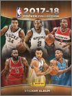 NBA Basketball 2017-18 - Sticker Collection Album Panini EU