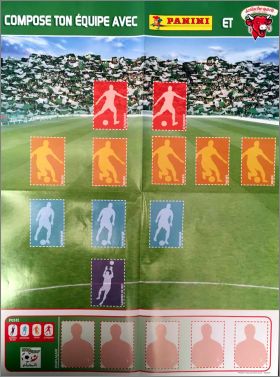 Compose ton �quipe avec Panini La Vache qui rit Alg�rie 2010