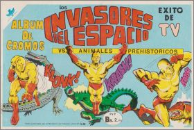 Invasores del espacio (los) Reyauca Album cromos Vnzuela