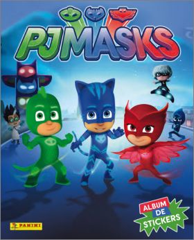PJ MASKS - Pyjamasques -  Album de Stickers - Panini - 2018