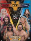 WW Raw vs Nxt vs Smack Down Live - Stickers UK Topps - 2018