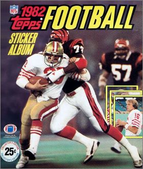 1982 Topps Football NFL - Sticker Album