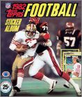 1982 Topps Football NFL - Sticker Album