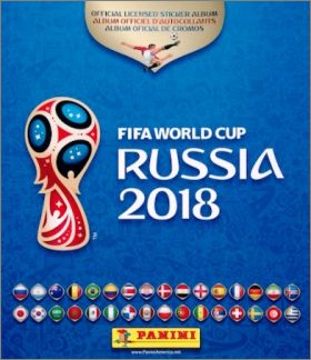 FIFA World Cup Russia 2018  Sticker Panini 1/2 (dos noir)