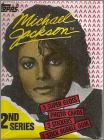 Michael Jackson Trading cards Topps srie 2 Angleterre 1984