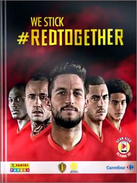 Belgian Red Devils We Stick #Redtogether Carrefour Panini