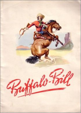 Buffalo-Bill - Album d'images N1 Chocolat des Gourmets 1956