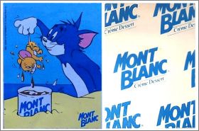 Tom & Jerry - 3 planches de 6 images -  Mont Blanc - 1989