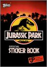 Jurassic Park - Official Sticker Book - Topps - 1993