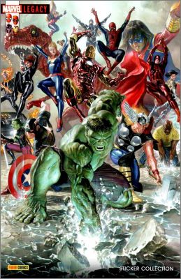 Marvel Legacy Sticker Collection - Panini Comics - France