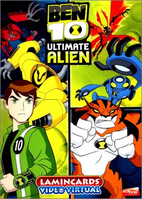 BEN 10 Ultimate Alien - Lamincards Video Virtual Edibas 2011