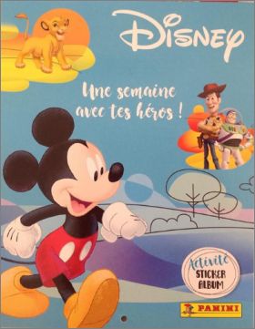 Disney, Une semaine avec tes héros - Sticker - Panini - 2018