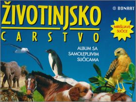 Zivotinjsko carstvo Empire animal Sticker Album Bonart 1999