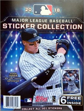 Major League Baseball Sticker Collection 2018 -  Topps - USA