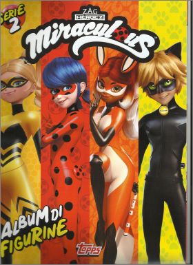 Miraculous S�rie 2 - Sticker Album - Topps - 2018 - Italie