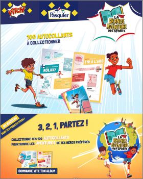La Grande Aventure des Sports - Stickers Pitch Pasquier 2019