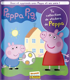 Peppa Pig - Joue et apprends - Sticker Album - Panini 2019