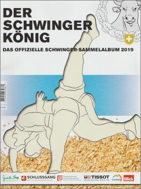 Der schwinger konig (lutte) - sticker - Blick - Suisse 2019