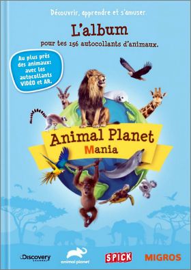 Animal Planet Mania - Sticker Album - Migros - Suisse - 2019