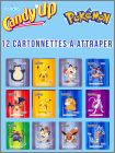 Pokmon - 12 cartonnettes " attraper"  Candy'up - 2019