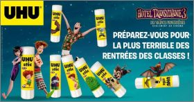 Htel Transylvanie 3 - 8 tiquettes - Stic UHU - 2018