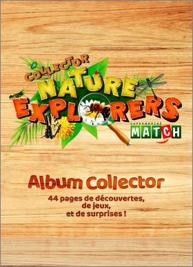 Collector Nature Explorers - Album de Sticker Match - 2019
