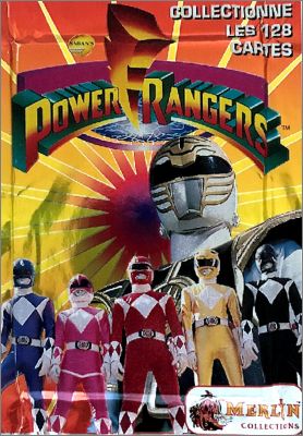 Power Rangers - Saison 1 - Cards Merlin - 1995 - France