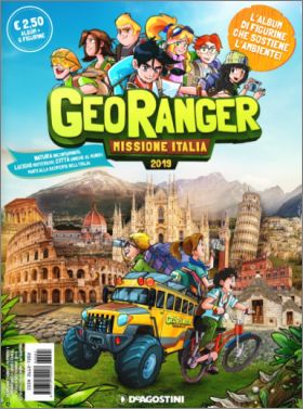 GeoRanger Missione Italia 2019 - Sticker Album - De Agostini