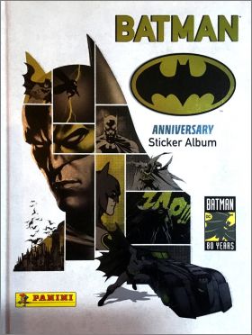 Batman Anniversary 80 years - Sticker Album - Panini - 2019