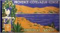 1940 - Provence - Cte d'Azur - Corse - Chocolat Lanvin