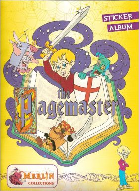 The Pagemaster - Sticker Album - Merlin - 1995