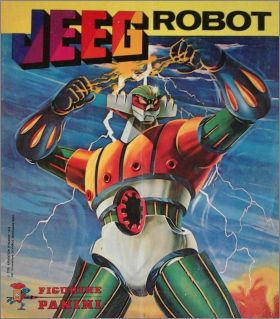 Jeeg Robot - Sticker Album - Figurine Panini 1979 - Italie