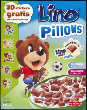 Lino pilows - 5 Stickers 3D - Podravka - 2019 - Croatie