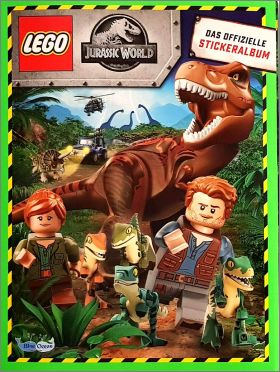 Lego Jurassic World - Stickeralbum Blue Ocean 2019 Allemagne
