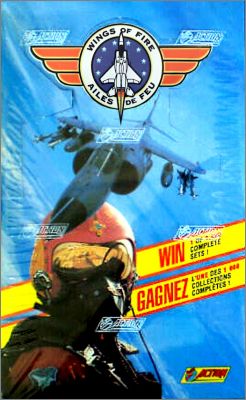Wings of Fire / Ailes de Feu - Action Cards - Panini 1992