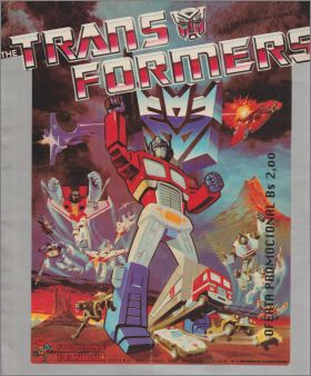 The Transformers - Album Agencia Reyauca - Venezuela - 1986