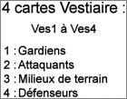 Cartes Vestiaire