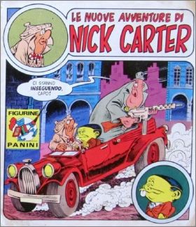 Le Nuove Avventure di Nick Carter - Figurine Panini - 1974