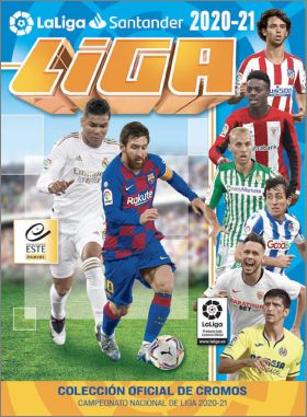 LIGA 2020-21 - Este - Sticker Album Panini - Espagne