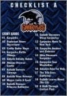 Checklist A verso