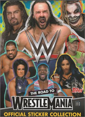 WW The Road to Wrestlemania - Sticker album - Topps - 2021