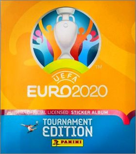 Euro 2020 Tournament Edition Orange Sticker Album Panini 1/2